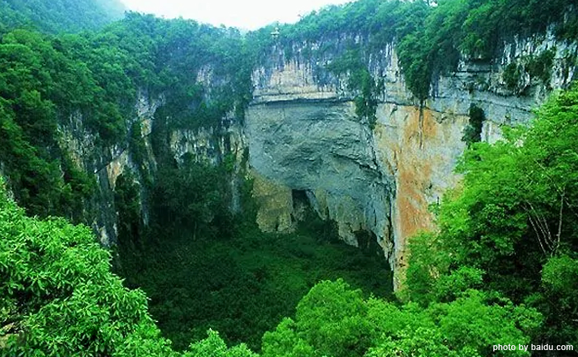 广西黄猄洞天坑国家森林公园